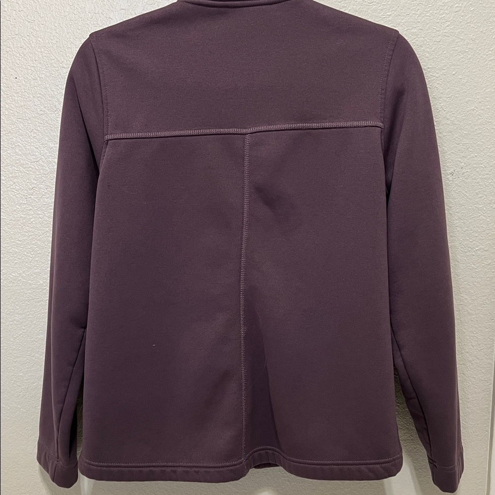 North Face Jacket Womens M Full Zip Long Sleeve Outdoors Purple Fleece Casual - Picture 4 of 9